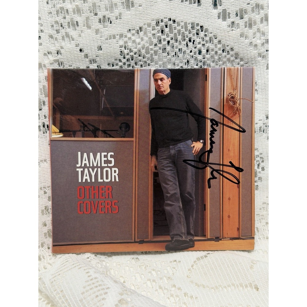 James Taylor Signed Other Covers CD 2009 Autographed Digipak Hear Music